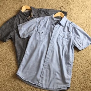 Two short sleeve shirts
